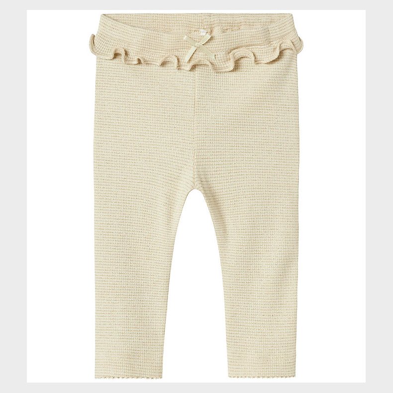 Name It Bukser - NbfBinnie - Summer Sand/Gold