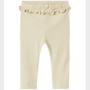 Name It Bukser - NbfBinnie - Summer Sand/Gold