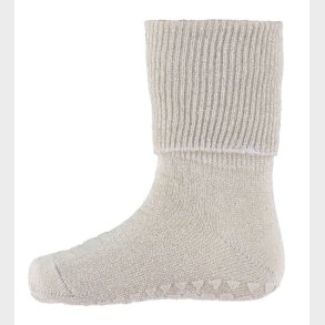 GoBabyGo Skridsikrestrmper - Bambus - Ivory Glitter