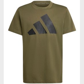 adidas Performance T-shirt - J BL - Olistr/Sort