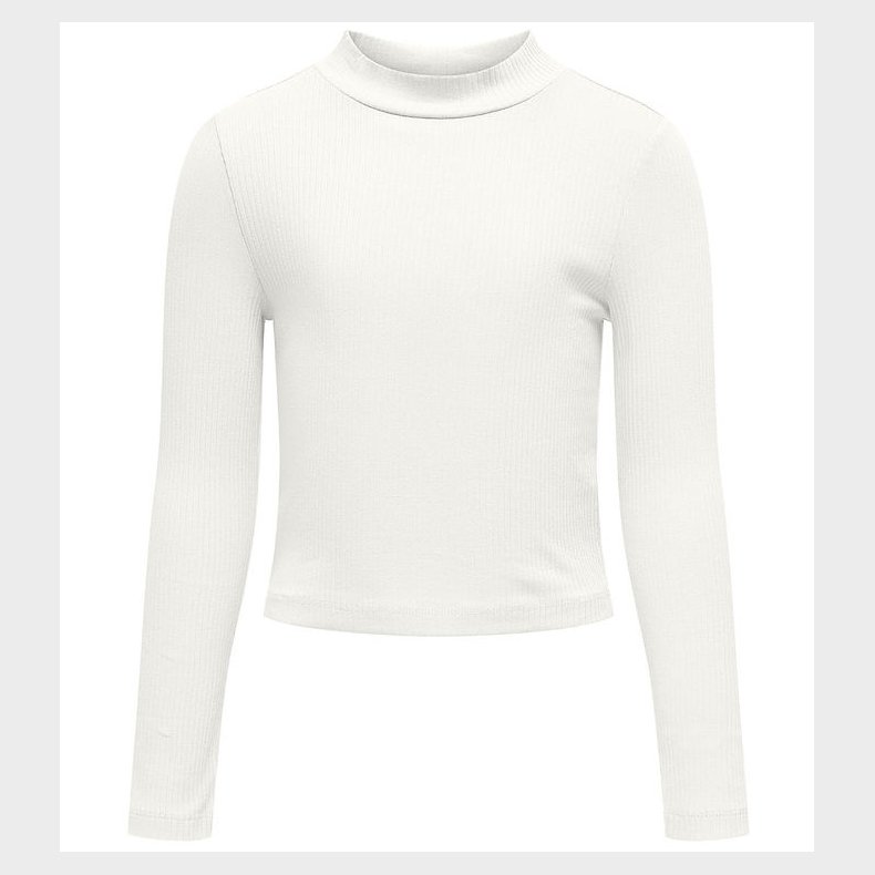 Kids Only Bluse - Rib - Noos - KogBelfast - Cloud Dancer