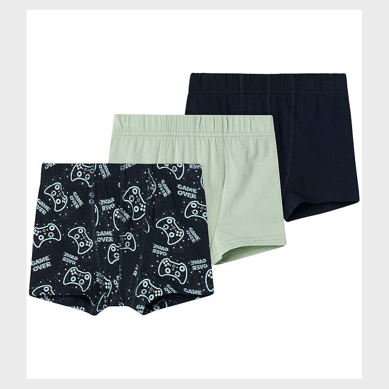 Name It Boxershorts - Noos - 3-pak - NmmTights - Dark Sapphire