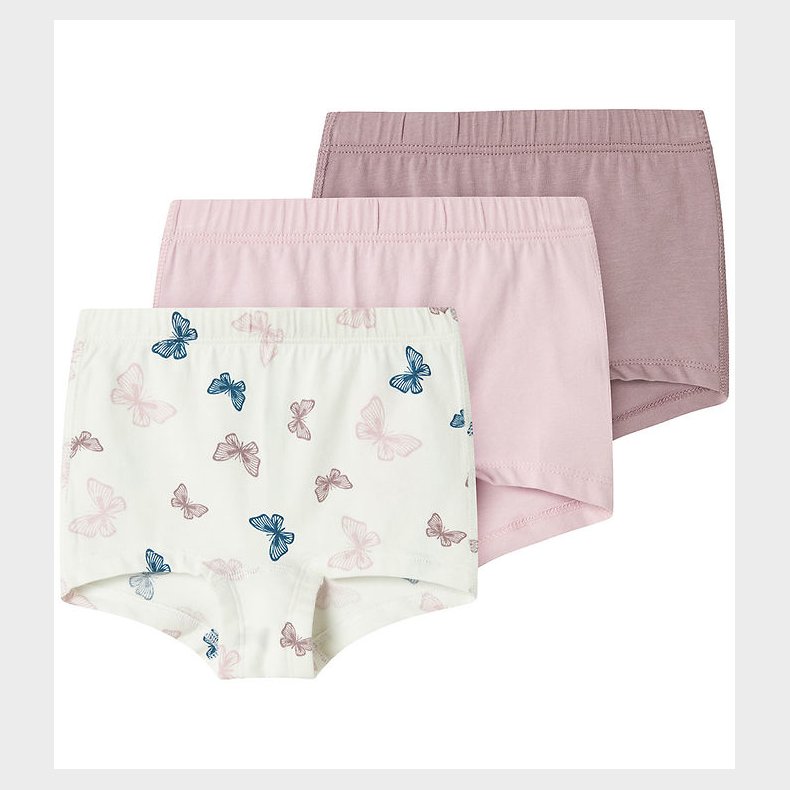 Name It Trusser - Noos - 3-pak - NmfTights - Jet Stream