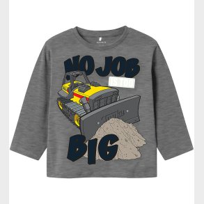 Name It Bluse - NmmJeremy - Grey Melange