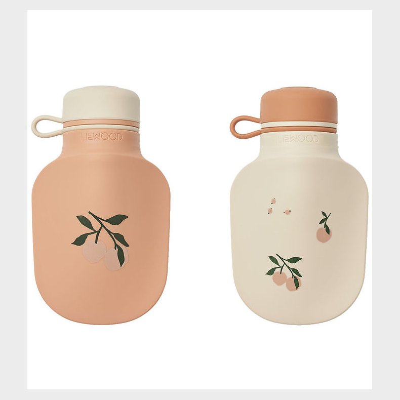 Liewood Drikkedunk - 2-pak - Lizzie - 150 ml - Peach/Sea Shell