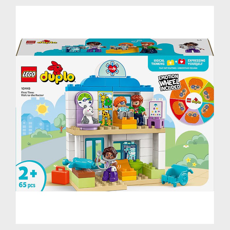 LEGO® DUPLO - F�rste Gang: Bes�g Hos L�gen 10449 - 65 Dele