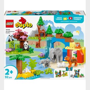 LEGO® DUPLO - Vilde Dyrefamilier 10446 - 3-i-1 - 92 Dele