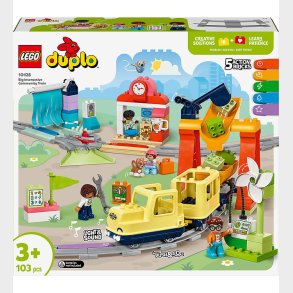 LEGO DUPLO - Stort Interaktivt Lokalbanetog 10428 - 103 Dele