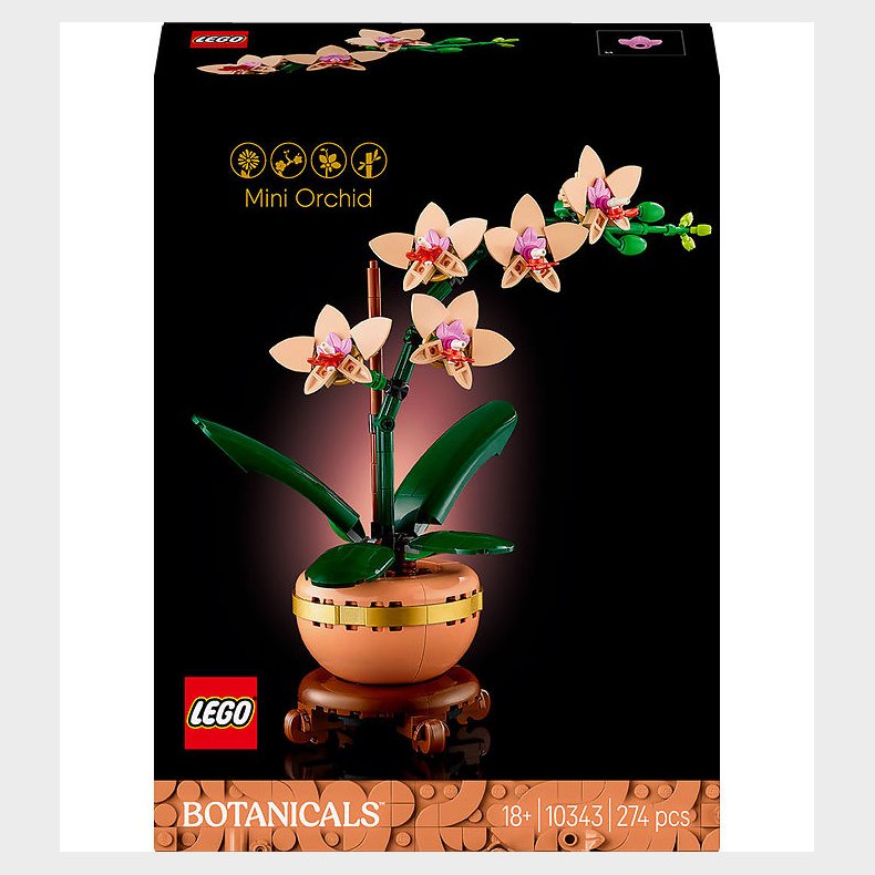 LEGO® Botanicals - Mini-Orkid� 10343 - 274 Dele