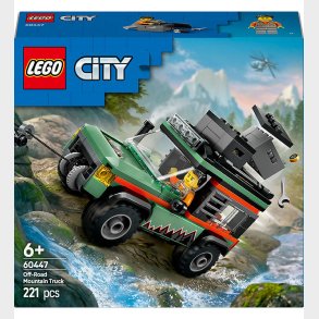 LEGO® City - Firhjulstrukket Bjerg-Offroader 60447 - 221 Dele
