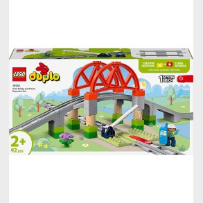 LEGO® DUPLO - Togbro og Spor Udvidelsess�t 10426 - 42 Dele