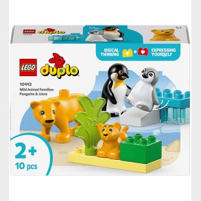 LEGO® DUPLO - Vilde Dyrefamilier: Pingviner og L�ver 10442 - 10