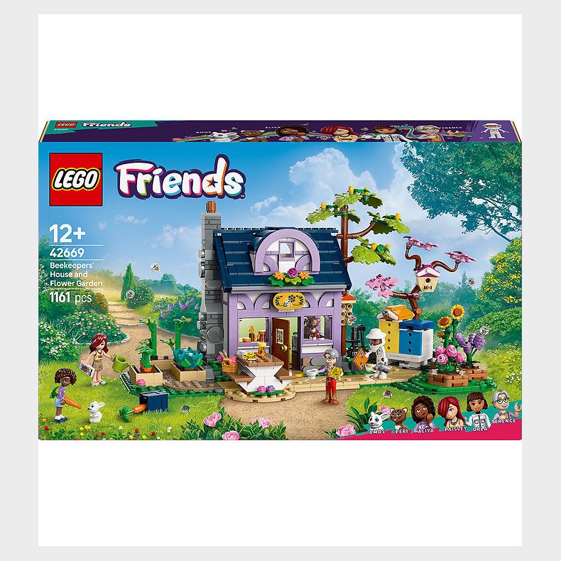 LEGO® Friends - Biavlerhus Og Blomsterhave 42669 - 1161 Dele