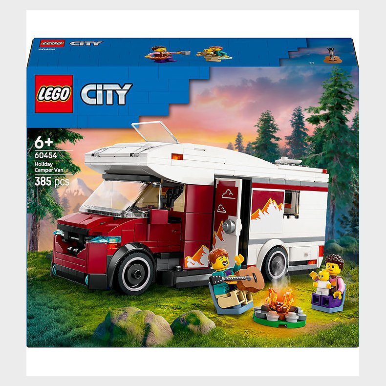 LEGO® City - Ferie-Eventyr i Autocamper 60454 - 385 Dele