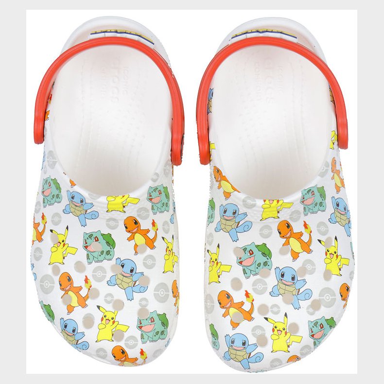 Crocs Sandaler - Classic Pokemon Clog K - White/Multi