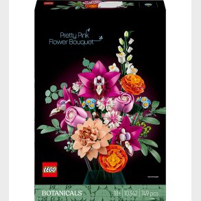 LEGO® Botanicals - Smuk Pink Blomsterbuket 10342 - 749 Dele
