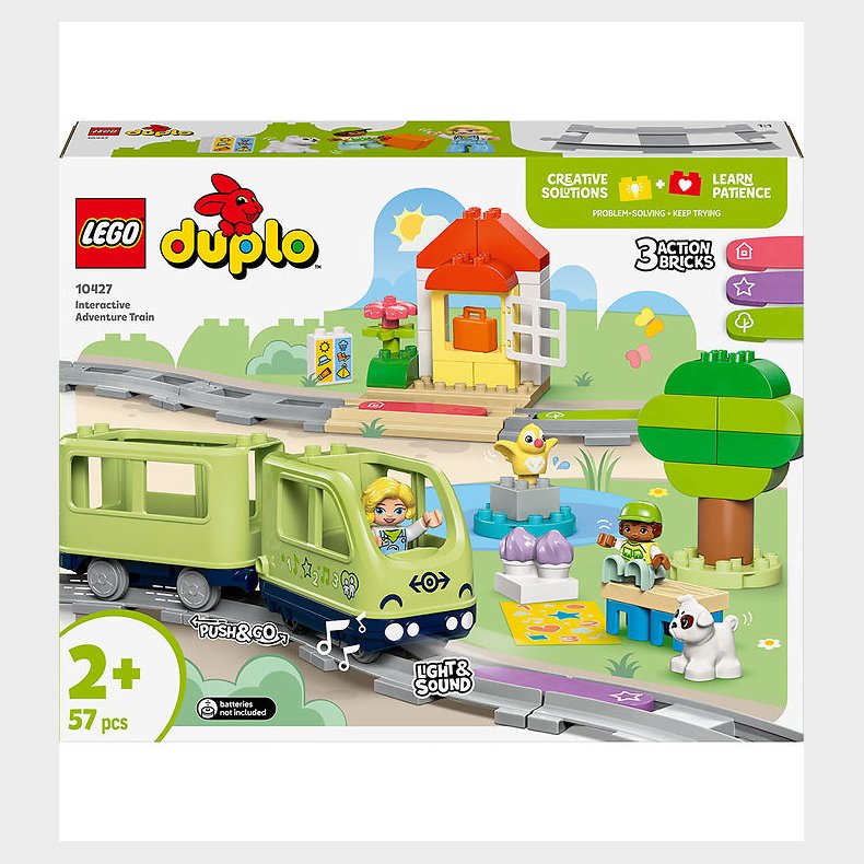 LEGO® DUPLO - Interaktivt Oplevelsestog 10427 - 57 Dele