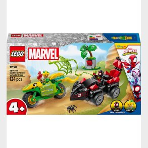 LEGO® Marvel - Spin og Electros Jagt i Dinosaurk�ret�jer 11198 -