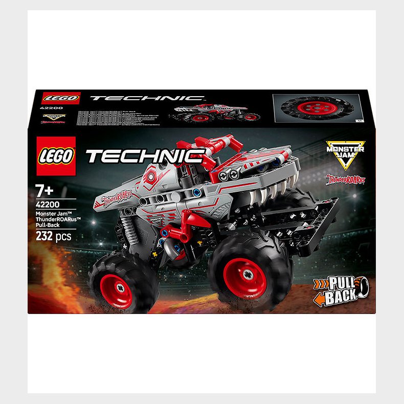 LEGO® Technic - Monster Jam ThunderROARus pu... 42200 - 232 Dele