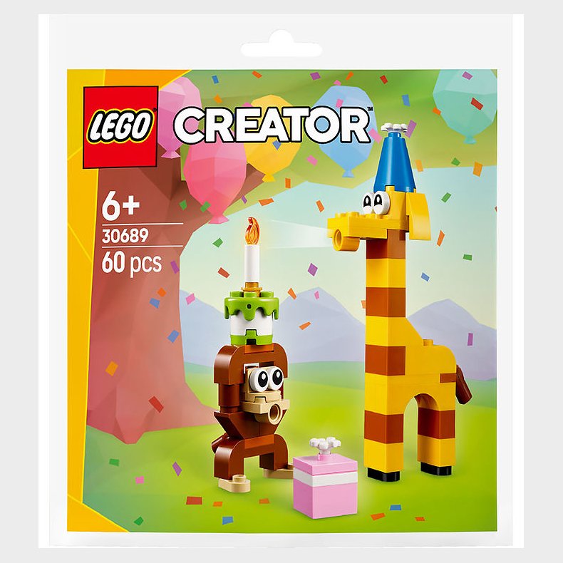 LEGO® Creator - F�dselsdagsfestdyr 30689 - 60 Dele