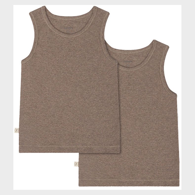 That's Mine Undertr�jer - 2-pak - Rib - Cuno - Brown Melange