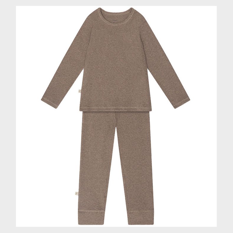 That's Mine Natt�j - 2-delt - Rib - Christer - Brown Melange