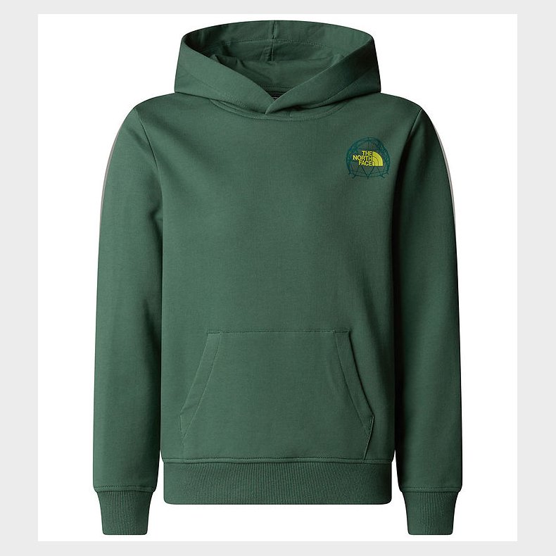The North Face Httetrje - Graphic Relaxed - Duck Green m. Neon