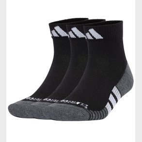 adidas Performance Ankelstrmper - 3-pak - Sort/Gr