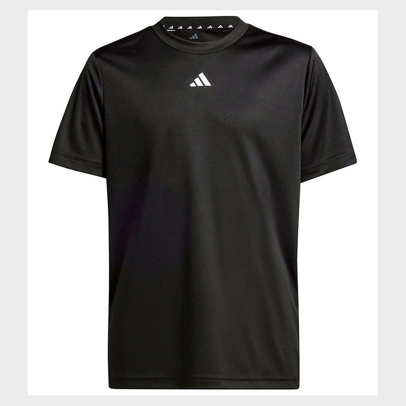 adidas Performance T-Shirt - Sort/Hvid