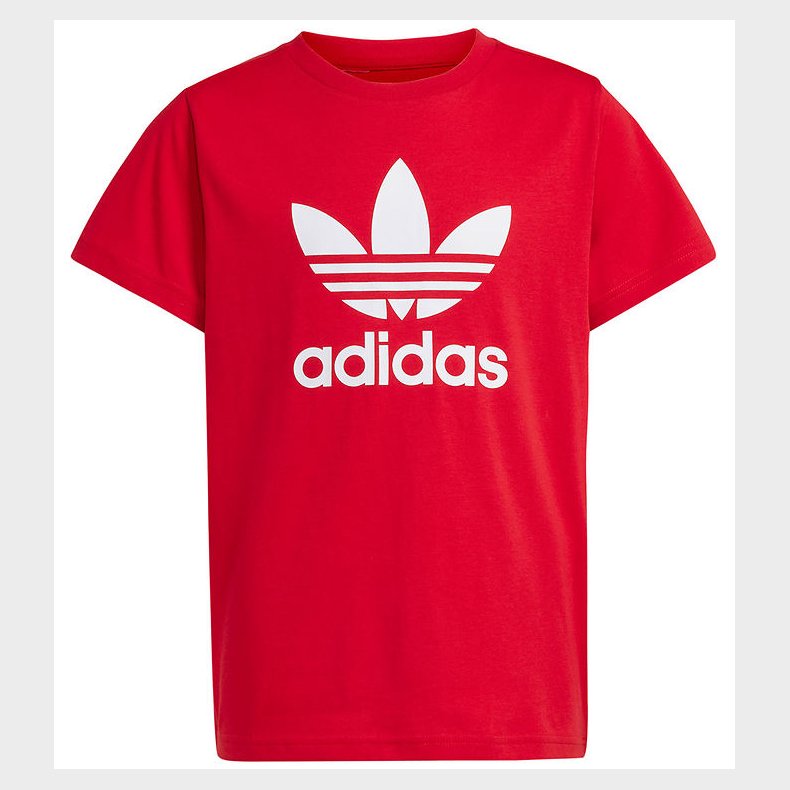 adidas Originals T-Shirt - Trefoil - Better Scarlet