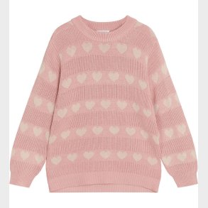 Hust and Claire Bluse - Strik - Bambus - Pos - Dusty Rose