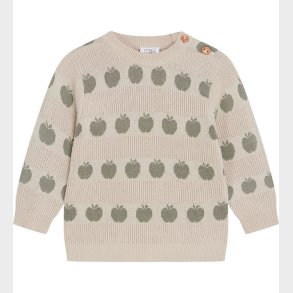 Hust and Claire Bluse - Strik - Bambus - Pos - Seagrass