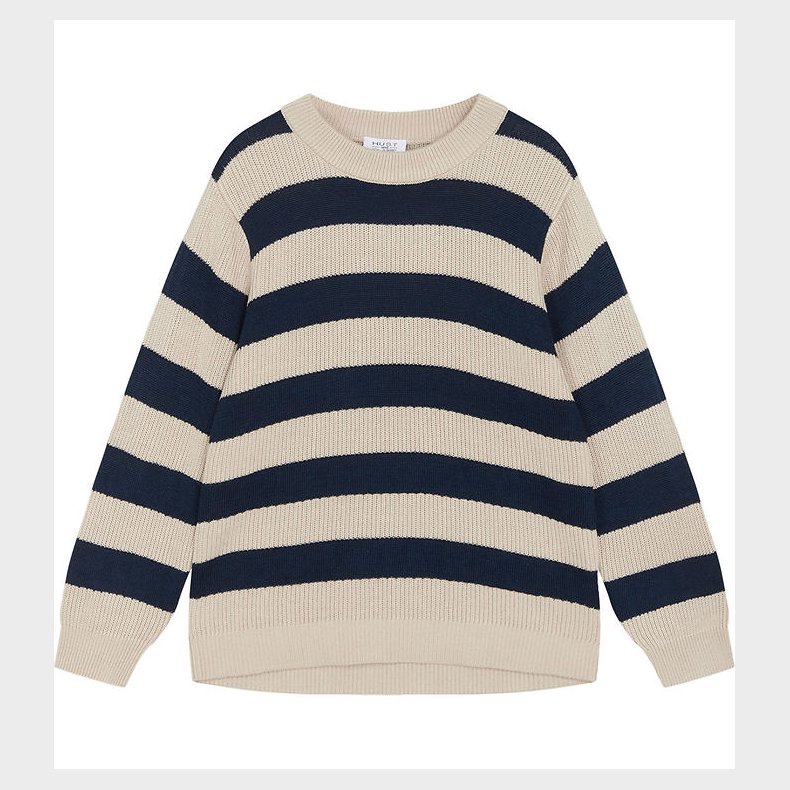 Hust and Claire Bluse - Strik - Bambus - Pos - Blues