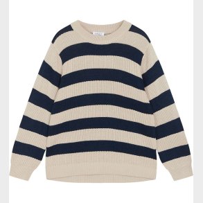 Hust and Claire Bluse - Strik - Bambus - Pos - Blues