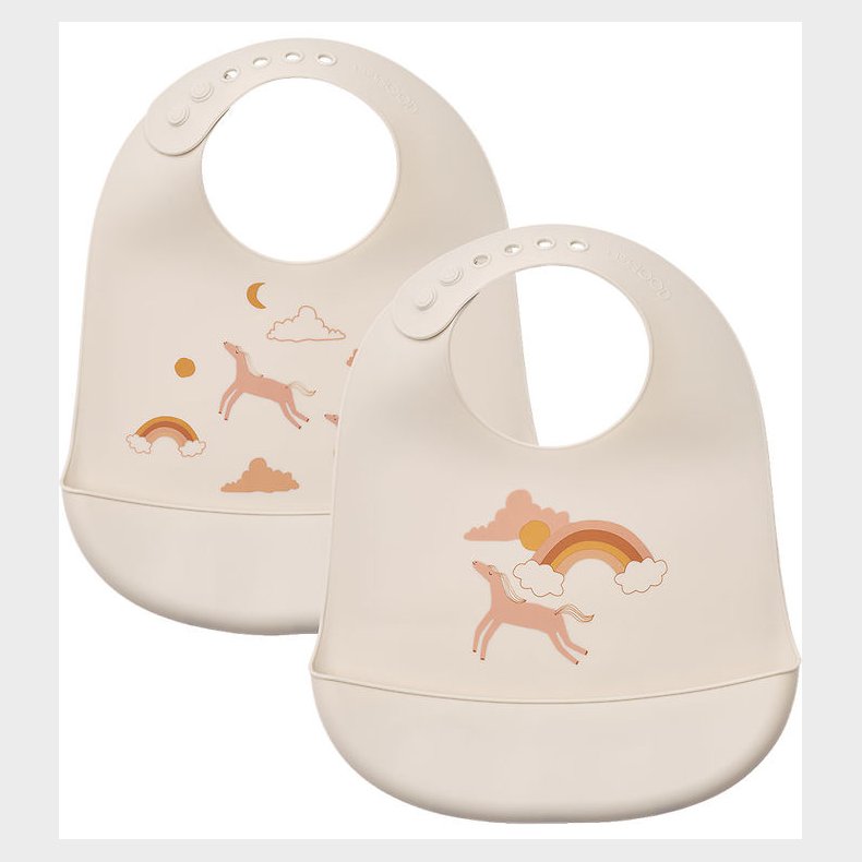 Liewood Hagesmkke - Silikone - 2-pak - Tilda - Dream/Ecru