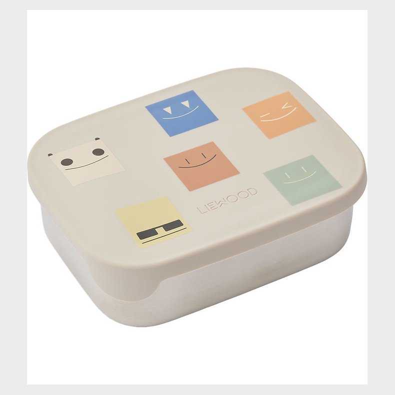 Liewood Madkasse - Silikone/Stl - Arthur - Smiley/Sandy