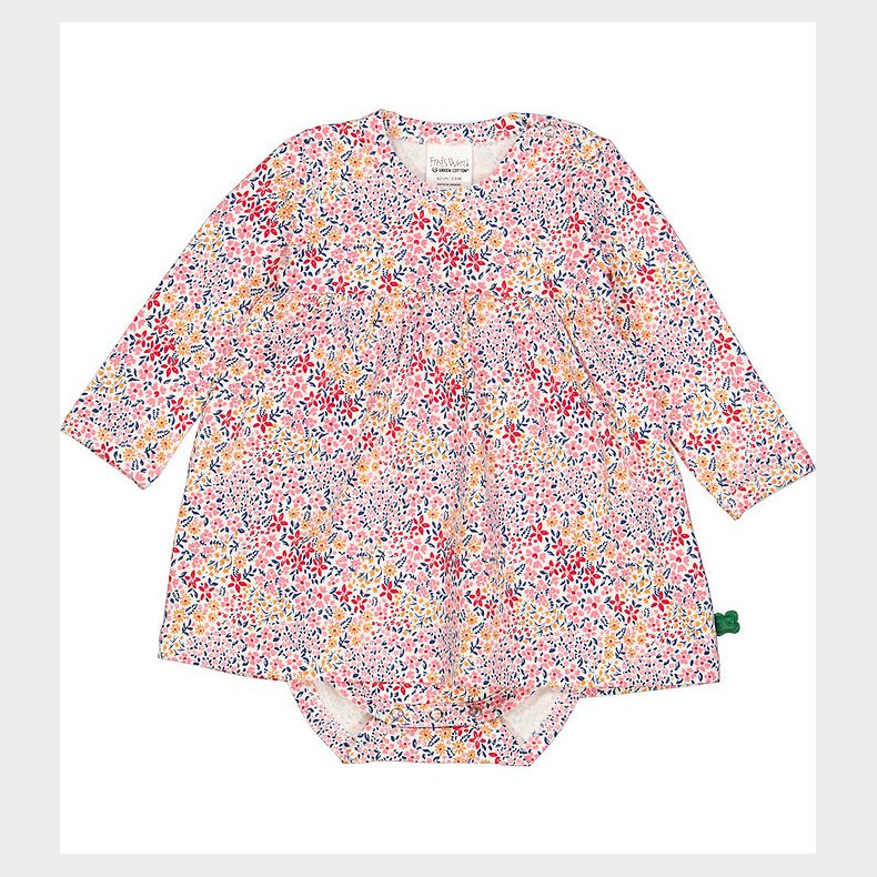 Freds World Kjolebody l/ - Bloom - Almond/Papaya/Navy