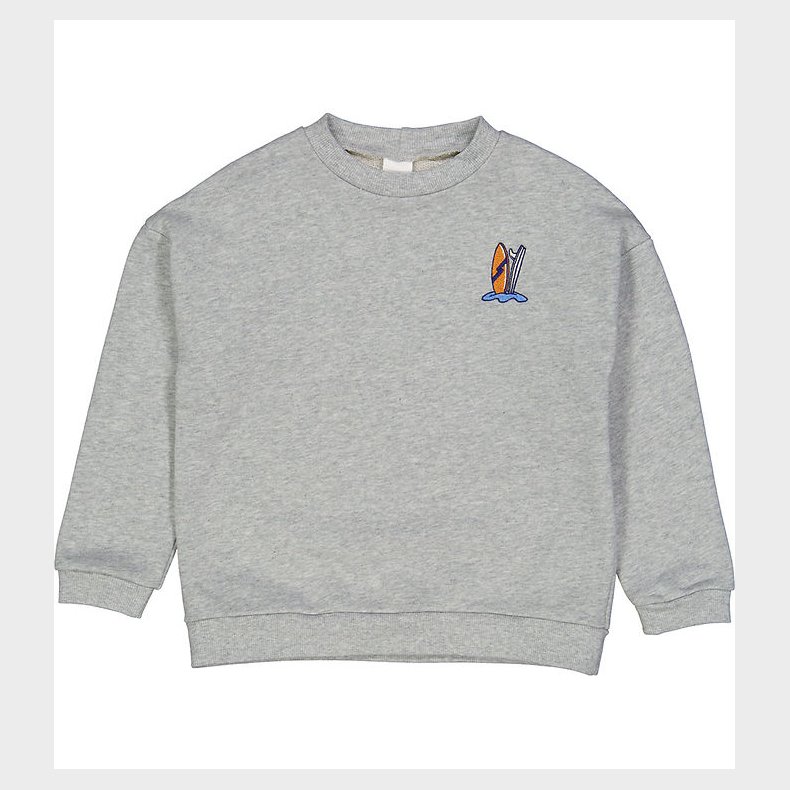 Freds World Sweatshirt - Surf - Grmeleret