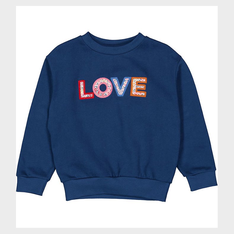 Freds World Sweatshirt - Bloom - Navy