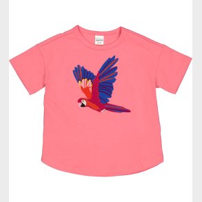 Freds World T-shirt - Hello Parrot - Pink