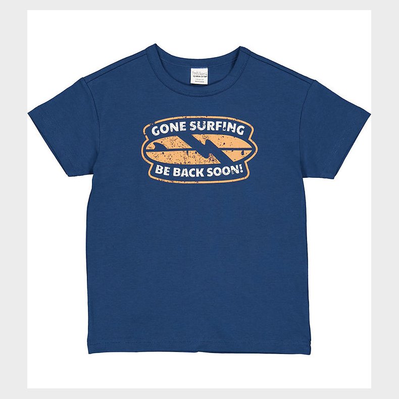 Freds World T-Shirt - Back Soon - Navy