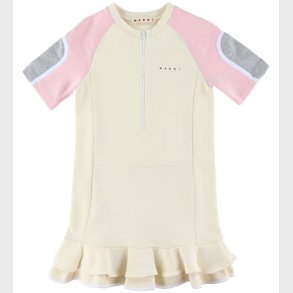 Marni Sweatkjole - Hangtag Yellow m. Rosa