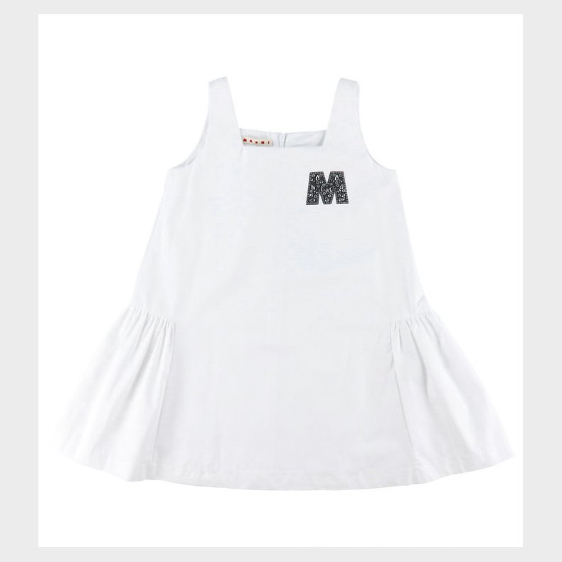 Marni Kjole - Hvid m. Similisten