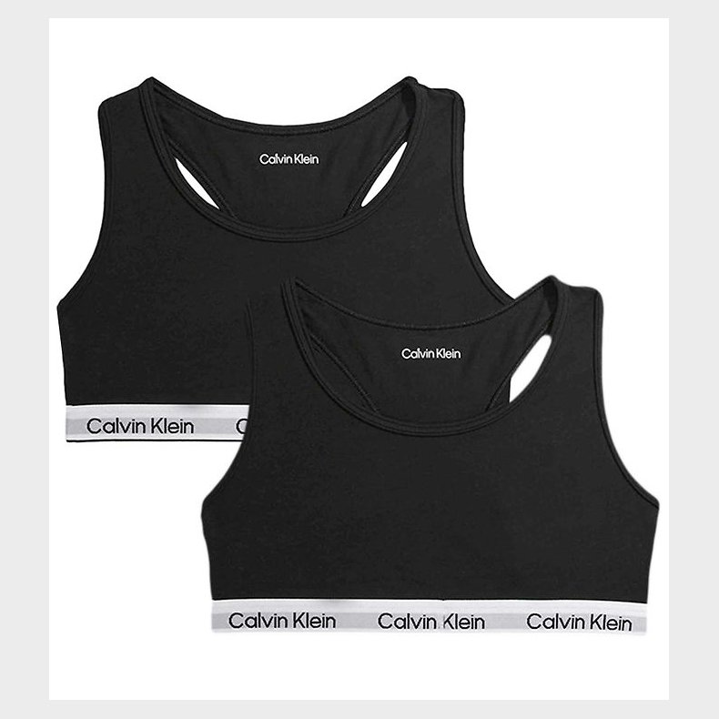 Calvin Klein Toppe - 2-pak - Sort