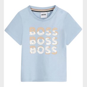 BOSS T-shirt - Persian Blue m. Print