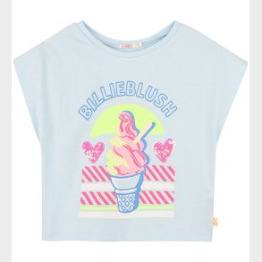 Billieblush T-shirt - Ice Water m. Print/Glimmer