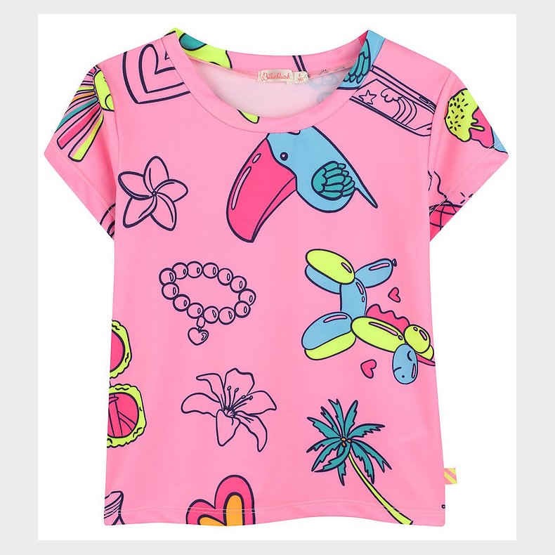 Billieblush T-shirt - Pink m. Print