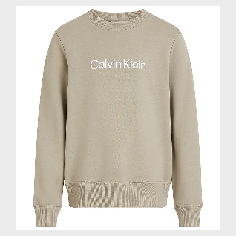 Calvin Klein Sweatshirt - Inst. Logo - Laurel Oak Grey