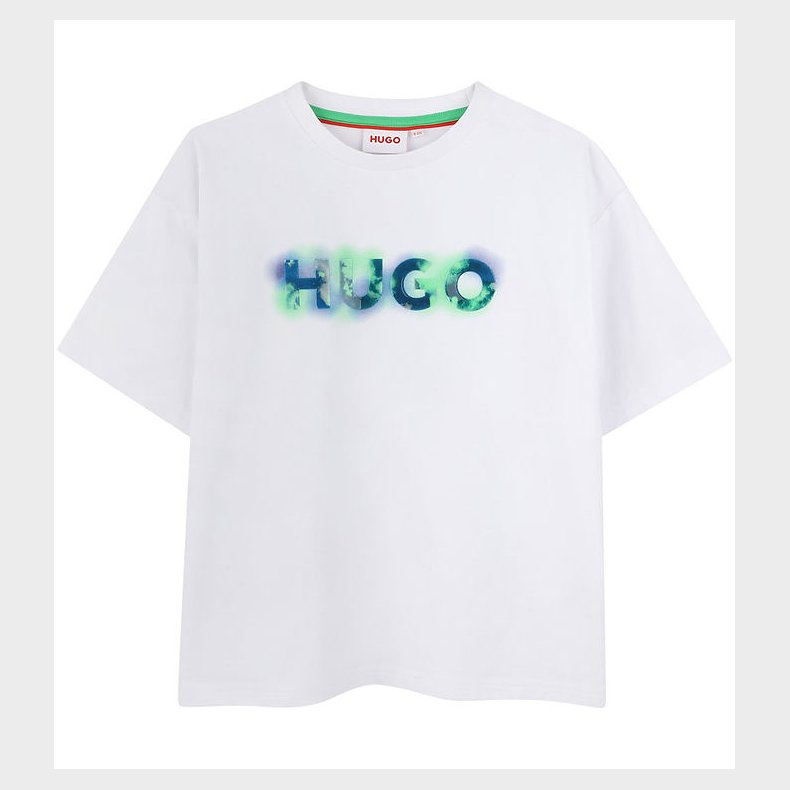 HUGO T-shirt - Hvid m. Print