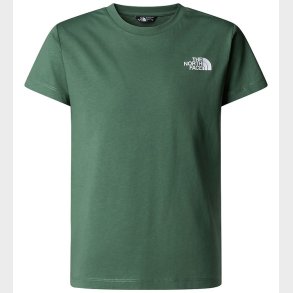 The North Face T-shirt - Box - Duck Green m. Print